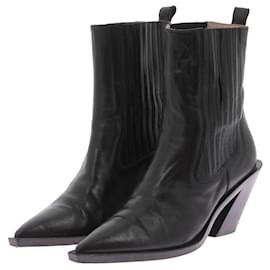 Autre Marque-ELLEME  Ankle boots T.EU 38 Leather-Black