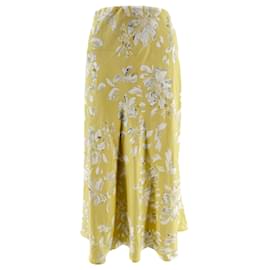 Autre Marque-MUNTHE  Skirts T.FR 36 Silk-Yellow