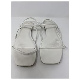 Autre Marque-STUDIO AMELIA  Sandals T.EU 38 Leather-White