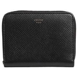 Céline-Black zipped purse-Black