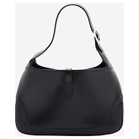 Gucci-Borsa a tracolla Jackie in pelle nera-Nero