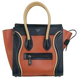 Céline-Multicolour Micro Luggage top handle bag-Multiple colors