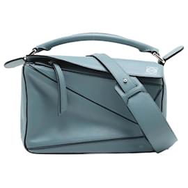 Loewe-Petit sac Puzzle bleu-Bleu