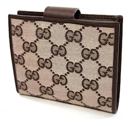 Gucci-Gucci GG Canvas-Marrone