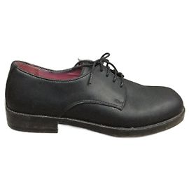 Autre Marque Rose's Roses Leather Derbies Black Black