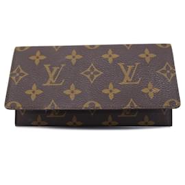 Louis Vuitton-Louis Vuitton Portefeuille Long-Braun