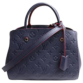 Louis Vuitton-Louis Vuitton Montaigne-Azul marinho