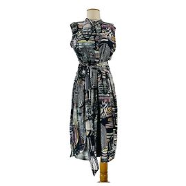 Vestido Bitte Kai Rand Viscose Multicor XL Multicor