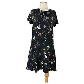 Vestido Cacharel Lacee Manches Kimono de viscose Multicor