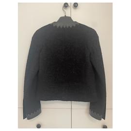 Chanel-Chaqueta negra Chanel 2015P Paris-Salzburg talla 38.-Negro