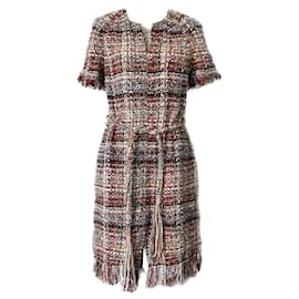 Chanel-9K$ Ribbon Tweed Runway Dress-Multiple colors