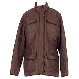 Barbour-light down jacket-Brown