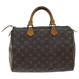 Louis Vuitton-LOUIS VUITTON Monogram Speedy 30 Sac à main M41526 LV Auth ki4442-Monogramme