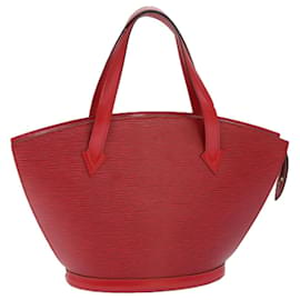 Louis Vuitton-LOUIS VUITTON Sac bandoulière Epi Saint Jacques Rouge M52277 Auth LV ki4425-Rouge