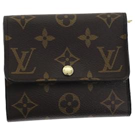 Louis Vuitton-LOUIS VUITTON Monogram Portefeuille Anais Wallet M60402 LV Auth 73933-Monogramme