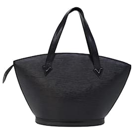 Louis Vuitton-LOUIS VUITTON Sac à main Epi Saint Jacques Noir M52272 Auth LV yk12123-Noir