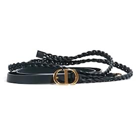 Dior-DIOR  Belts T.cm 80 Leather-Black