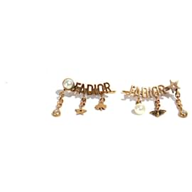 Dior-DIOR  Earrings T.  Metal-Golden