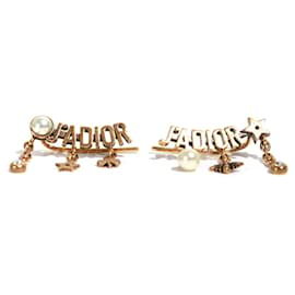 Dior-DIOR  Earrings T.  Metal-Golden