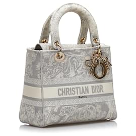 Dior-DIOR Sacs à mainTissu-Gris