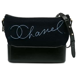 Chanel-CHANEL HandbagsWool-Blue