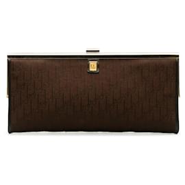 Dior-DIOR Clutch bagsCloth-Brown