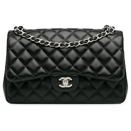 Chanel-CHANEL Sacs à mainCuir-Noir