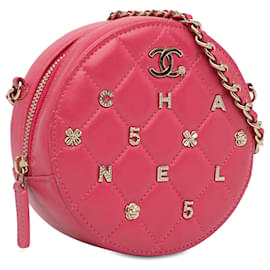 Chanel-CHANEL Sacs à mainCuir-Rose