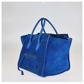 Céline-Cabas à bagages Phantom moyen bleu Celine-Bleu