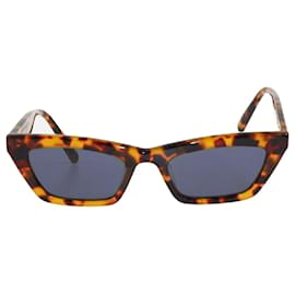 Autre Marque-Lunettes de soleil œil de chat Chapssal Gentle Monster marron/jaune-Marron