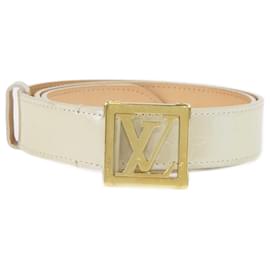 Louis Vuitton-LOUIS VUITTON Belts T.cm  Leather-Other