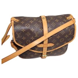 Louis Vuitton-LV Saumur bag PM-Brown
