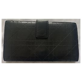 Christian Dior-Wallets-Black