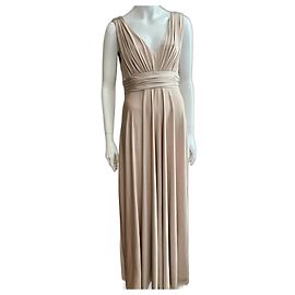 Autre Marque Biba blassgoldenes Abendkleid Golden Creme