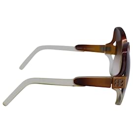 Balenciaga-Balenciaga 7889 Oversized Sunglasses in Brown Acetate-Brown