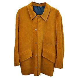 Acne Studios Veste Lhamar en Daim Marron Marron