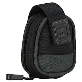 Chanel-Bolso de tocador de lona Chanel Sport Line Canvas Arm Bag en buen estado-Otro