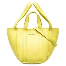 Balenciaga-Balenciaga Everyday North-South Tote Bag Bolsa de ombro de couro 672793.0 em excelente estado-Outro