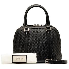 Gucci-Gucci Microguccissima Dome Top Handle Bag Sac à bandoulière en cuir 449654.0 en excellent état-Autre