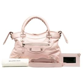 Balenciaga-Balenciaga Leather City Classic Studs Bag  Leather Handbag 285434.0 in Good condition-Other