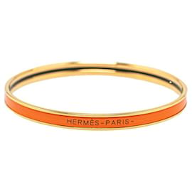 Hermès-Bracelet en émail extra étroit Hermes Calèche Bracelet en émail en excellent état-Autre