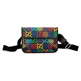 Gucci-Gucci GG Psychedelic Belt Bag Sac ceinture en toile 598113 en excellent état-Autre
