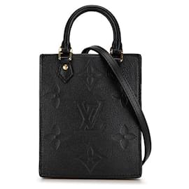 Louis Vuitton-Bolso tote de cuero Louis Vuitton Petite Sac Plat M81417 en buen estado-Otro