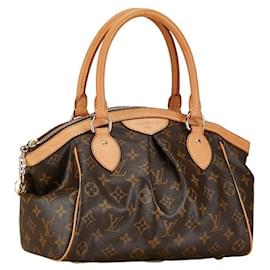 Louis Vuitton-Louis Vuitton Tivoli PM Canvas Handbag M40143 in Good condition-Other