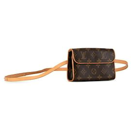Louis Vuitton-Louis Vuitton Pochette Florentine Canvas Belt Bag M51855 en bon état-Autre