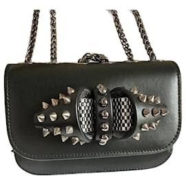 Christian Louboutin-Bolso de hombro mini-Negro