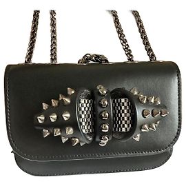 Christian Louboutin Borsa a tracolla mini Nero