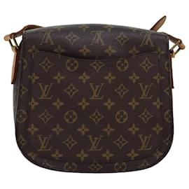 Louis Vuitton-LOUIS VUITTON Monogram Saint Cloud GM Shoulder Bag M51242 LV Auth 73671-Monogram