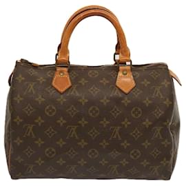 Louis Vuitton-LOUIS VUITTON Monogram Speedy 30 Sac à main vintage M41526 LV Auth yk12254-Monogramme