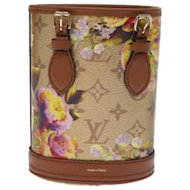 Louis Vuitton-Bolso bandolera LOUIS VUITTON LV Garden Nano Beige M81724 LV Auth 73910S-Beige